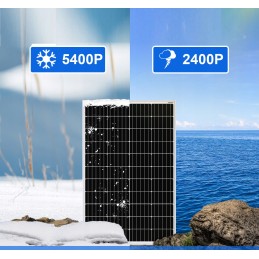 Photovoltaic solar panel module 120w regulator