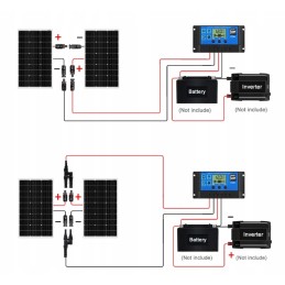 Photovoltaic solar panel module 120w regulator