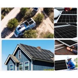 Photovoltaic solar panel module 120w regulator