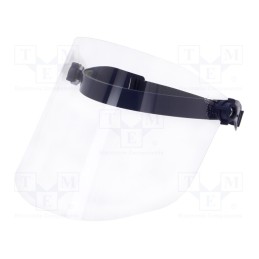 1 pcs x LAHTI PRO - L1520100 - Face protection, 1mm, hinged visor,adjustable head strap