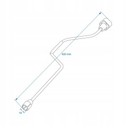 19mm wrench for caravan leg 62cm 620