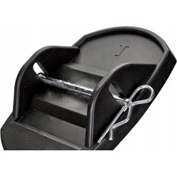 Base for the legs of the trailer support