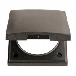 Berker 230v socket frame with cover anthracite