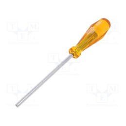 1 pcs x C.K - T4334M 03 - Screwdriver, 6-angles socket, HD Classic, Blade length: 130mm