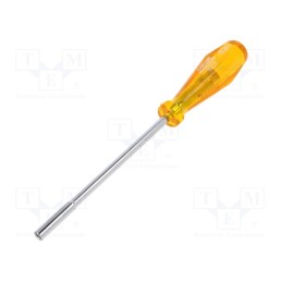 1 pcs x C.K - T4334M 045 - Screwdriver, 6-angles socket, HD Classic, Blade length: 130mm
