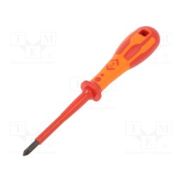 1 pcs x C.K - T49145-1 - Screwdriver, insulated, MOD, 1, Blade length: 75mm, 1kVAC