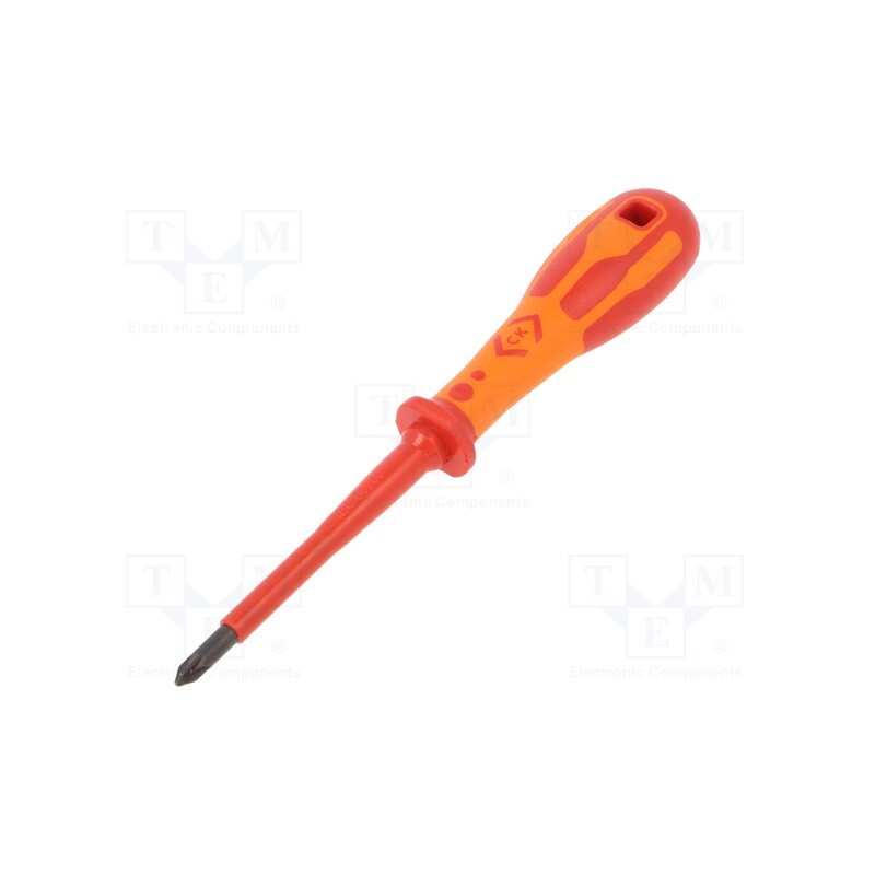 1 pcs x C.K - T49145-1 - Screwdriver, insulated, MOD, 1, Blade length: 75mm, 1kVAC