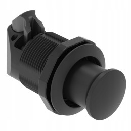 Southco black push cabinet lock