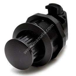 Southco black push cabinet lock