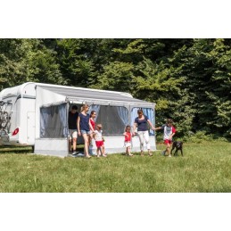 Privacy room 300 medium fiamma awning development