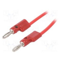 1 pcs x POMONA - B-48-2 - Test lead, 60VDC, 30VAC, 15A, Len: 1.219m, red, B