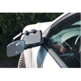 Additional mirror for towing camping trailers