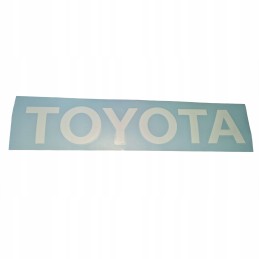 Toyota forklift sticker with mast front inscription