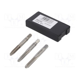 1 set x Vu00d6LKEL - 27338 - Tap, high speed steel grounded HSS-G, M6, 1, 50mm, 4,9mm, 3pcs.