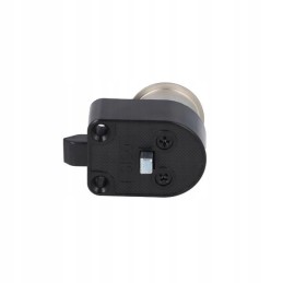 A push-in lock for the cabinets of a camper, a yacht, a camping site