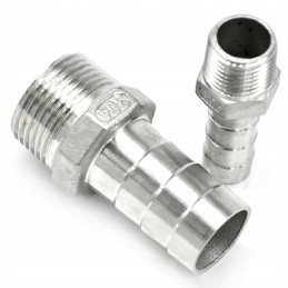 Stainless steel spigot 1 2 for 20 mm A4 hose