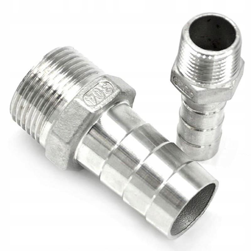 Stainless steel spigot 1 2 for 20 mm A4 hose