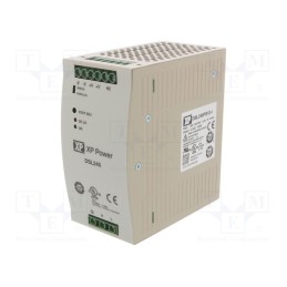 1 pcs x XP POWER - DSL240PS12-I - Power supply: switched-mode, for DIN rail, 240W, 12VDC, 16A, 90%