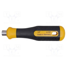 1 pcs x BERNSTEIN - 4-107 - Screwdriver handle, Kind of holder: magnetic, 120mm
