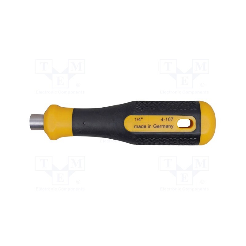 1 pcs x BERNSTEIN - 4-107 - Screwdriver handle, Kind of holder: magnetic, 120mm