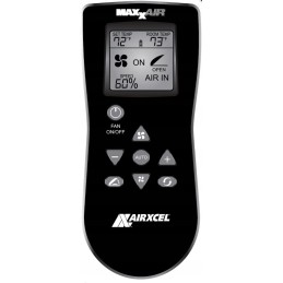 Maxxfan deluxe smoke roof fan