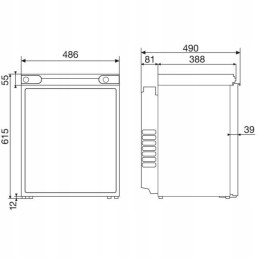 Combicool rf 60 Dometic absorption refrigerator