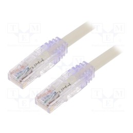 1 pcs x PANDUIT - UTP6AX1M - Patch cord, TX6A™ 10Gig,U/UTP, 6a, solid, Cu, PVC, white, 1m, 24AWG