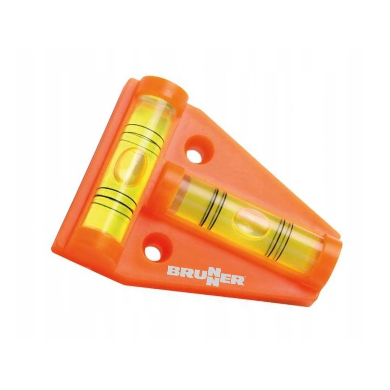 Brunner mini triangle double spirit level