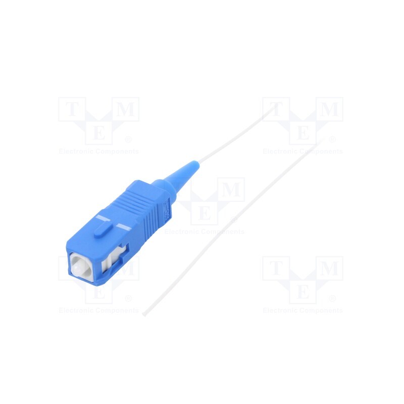 1 pcs x QOLTEC - 54106 - Optic fiber pigtail, SC/UPC, 2m, Optical fiber: 9/125um, LSZH