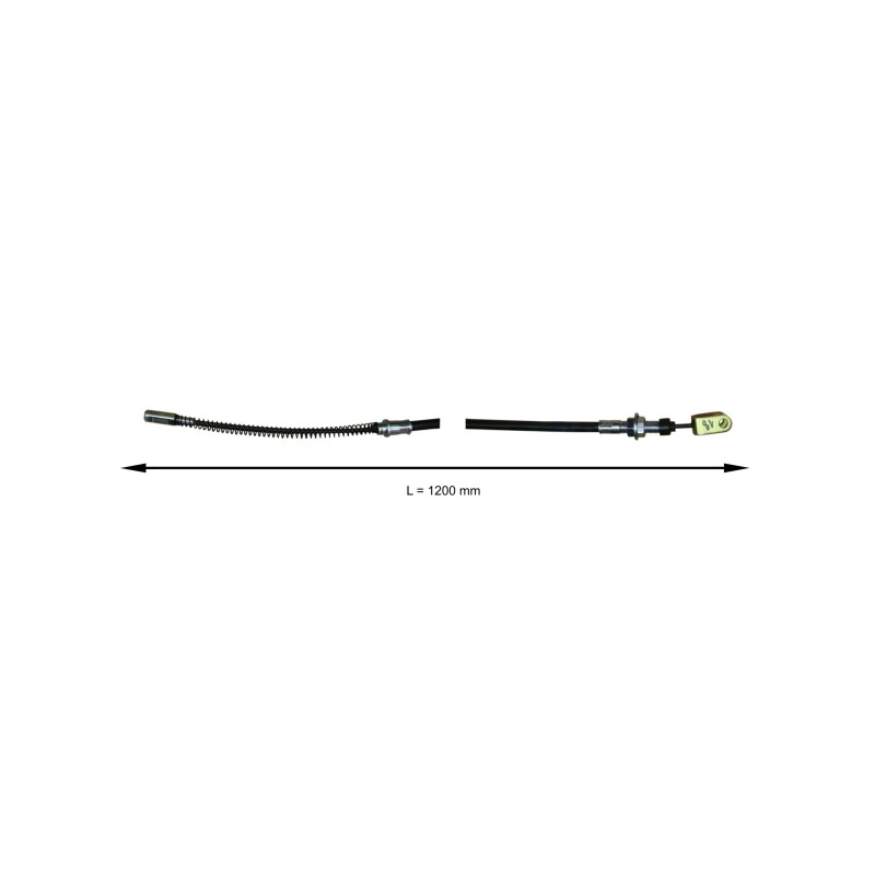 Brake cable left forklift Toyota 7 FG fd