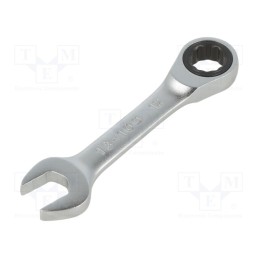 1 pcs x STANLEY - FMMT13109-0 - Wrench, combination spanner,with ratchet, 12mm, short, FATMAX®