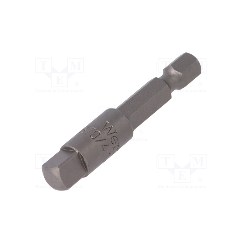 1 pcs x WERA - 5311517001 - Adapter, Overall len: 50mm, Mounting: 1/4' (D6,3mm),1/4' square