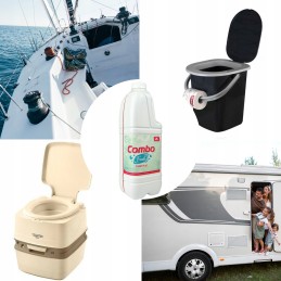 Toilet fluid 2l blue for tourist toilets