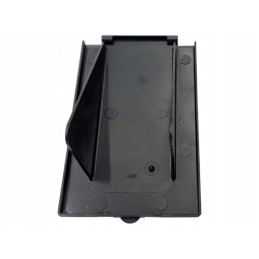 Cover for 230v connection socket, black turis flap