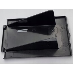 Cover for 230v connection socket, black turis flap