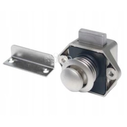 Mini push lock furniture lock with handle