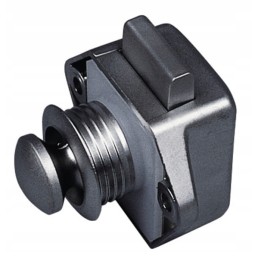 Mini push lock furniture lock with handle