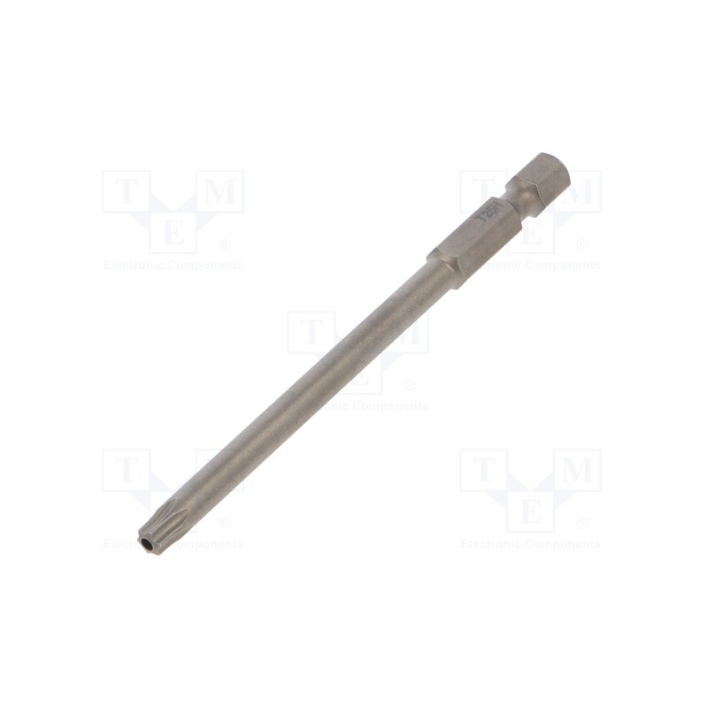 1 pcs x WIHA - 39191 - Screwdriver bit, Torx® with protection, T25H, Overall len: 90mm