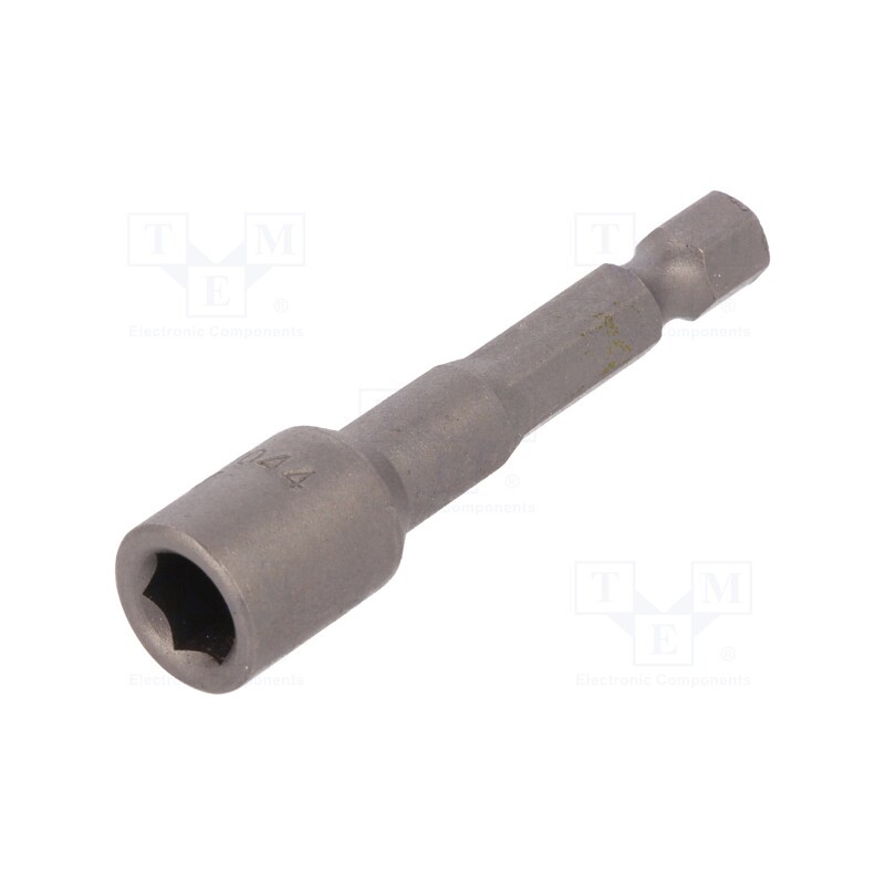 1 pcs x WIHA - 4636 - Screwdriver bit, 6-angles socket, Socket: HEX 5,5mm, with magnet