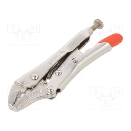 1 pcs x YATO - YT-2449 - Pliers, Morse's,locking, 125mm, molybdenum steel