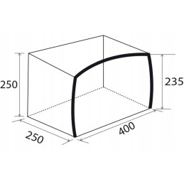 Roof for skia caravan 400 brunner caravan in wa
