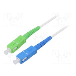 1 pcs x Goobay - 59625 - Fiber patch cord, OS2, SC/APC,SC/UPC, 25m, Optical fiber: 9/125um