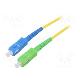 1 pcs x Goobay - 59664 - Fiber patch cord, OS2, SC/APC,SC/UPC, 20m, Optical fiber: 9/125um