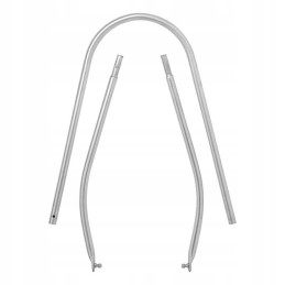 Metal handle and lever for the aqua roll container