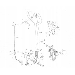 Bracket drawbar holder electric trolley ept12 ez linde mt12 still ech12