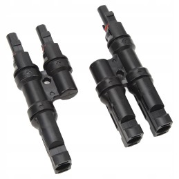 Branch connectors for photovoltaic installations