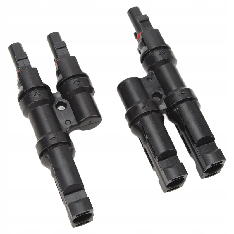 Branch connectors for photovoltaic installations