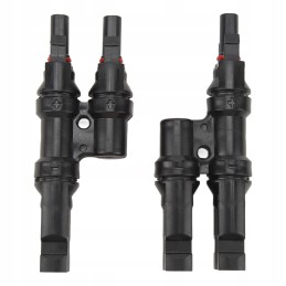 Branch connectors for photovoltaic installations