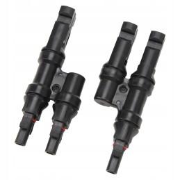 Branch connectors for photovoltaic installations