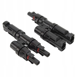 Branch connectors for photovoltaic installations